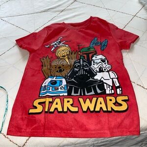 Hybrid Apparel Red Star Wars Tee